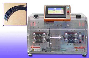 다심 원형 피복선 탈피기 작동 방법