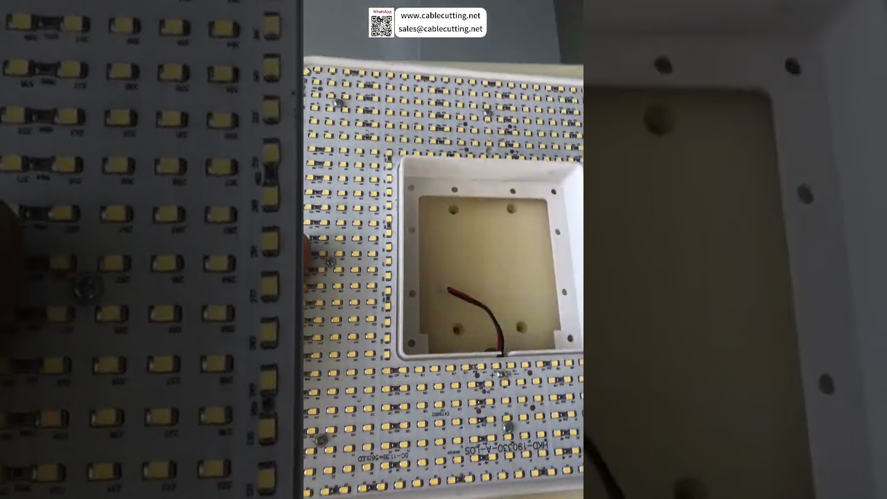 LED 조명 자동 나사 체결기 셋업 | 공장 자동화 시스템 빠른 설치