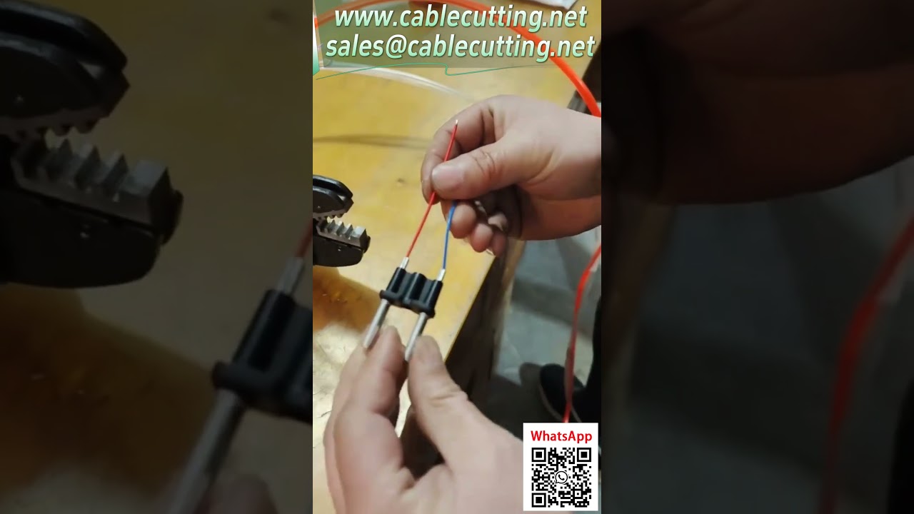 【AM 10氣動壓接機】快速更換模具，壓接各類線鼻子與異型端子｜客製化端子機推薦