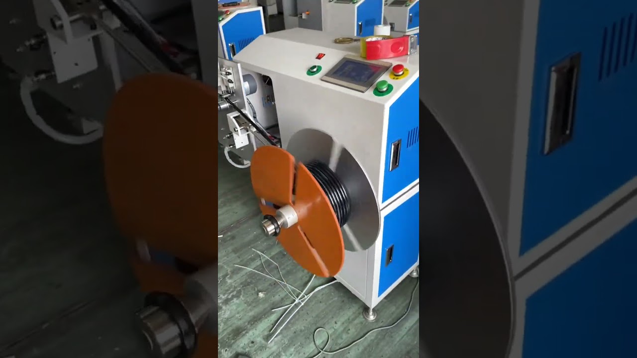 자동 계수, 선별, 절단 및 튜브 코일링 머신 | 1mm~16mm PVC/고무 케이블 가공 장비