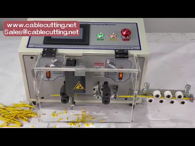 전선 피복 벗기는 기계 | 스크랩 케이블 와이어 스트리핑 커터 0.1~10mm² 단면