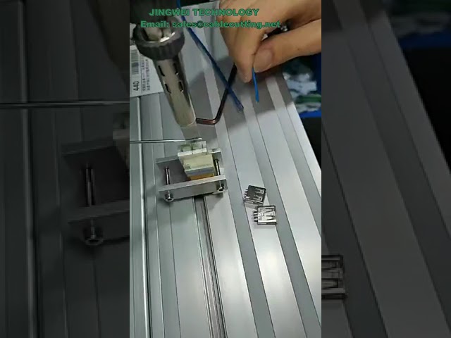 전선 용접기 가열 핸들 | 자동 납땜기 부품 | 공장 자동화 핵심 부품