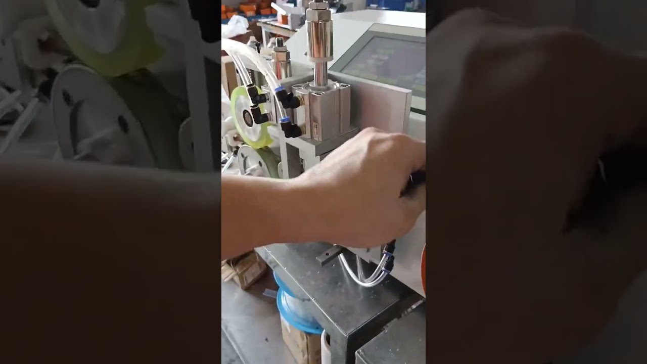 데스크탑 자동 계수·이송·절단·권선·코일링 머신 #자동화