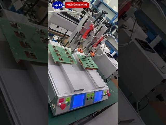 데스크탑 자동 나사 체결 로봇 | 고속 정밀 산업용 자동화 장비