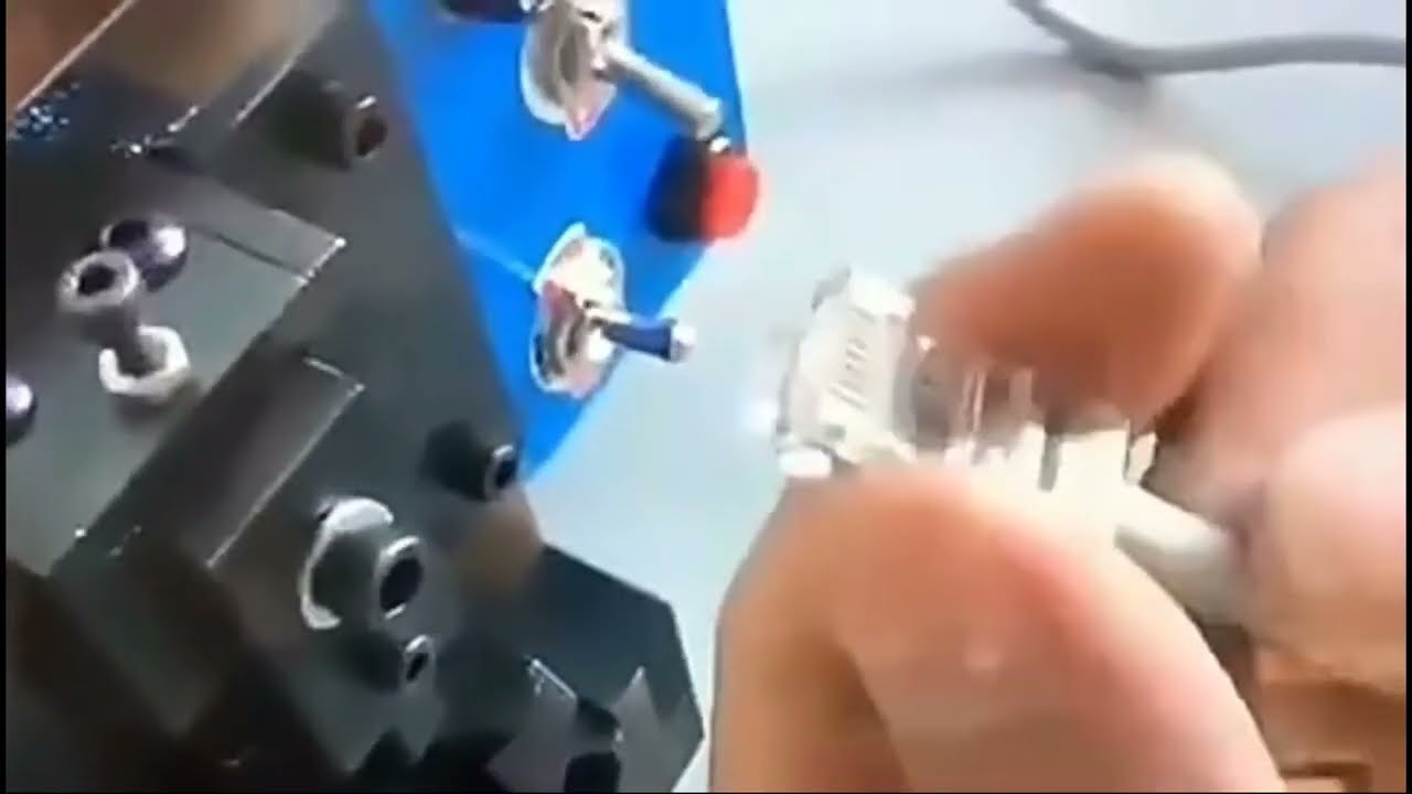 RJ45 케이블 조립기 | 광케이블 접속기 | 전화망 케이블 제작기 | 크림핑 머신