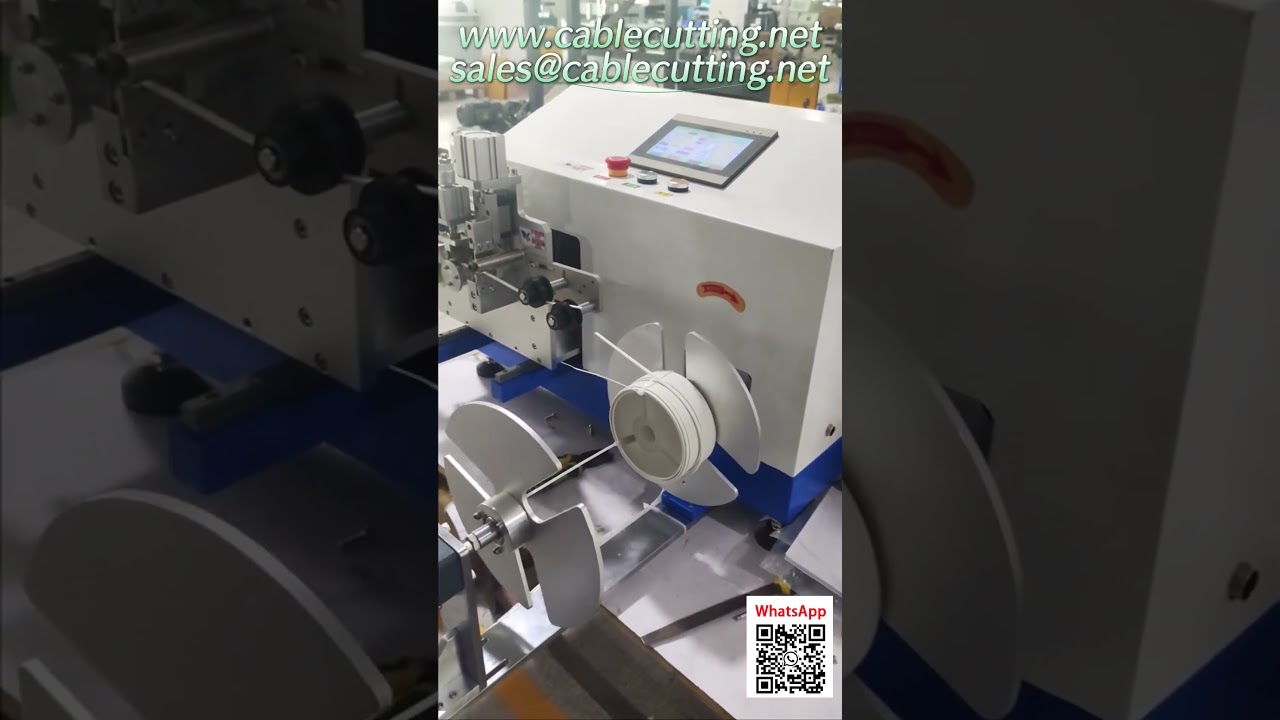 Cable Spooling & Winding Machine for Teflon Wires and More