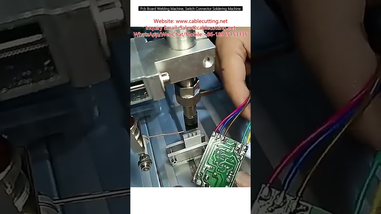 PCB 기판 납땜기, 스위치 커넥터 솔더링 머신