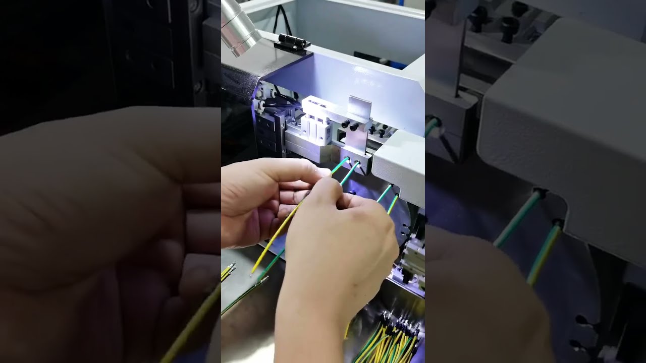 열수축 튜브 가열기 작동 영상 | 공장 자동화 장비 #공장 #기계