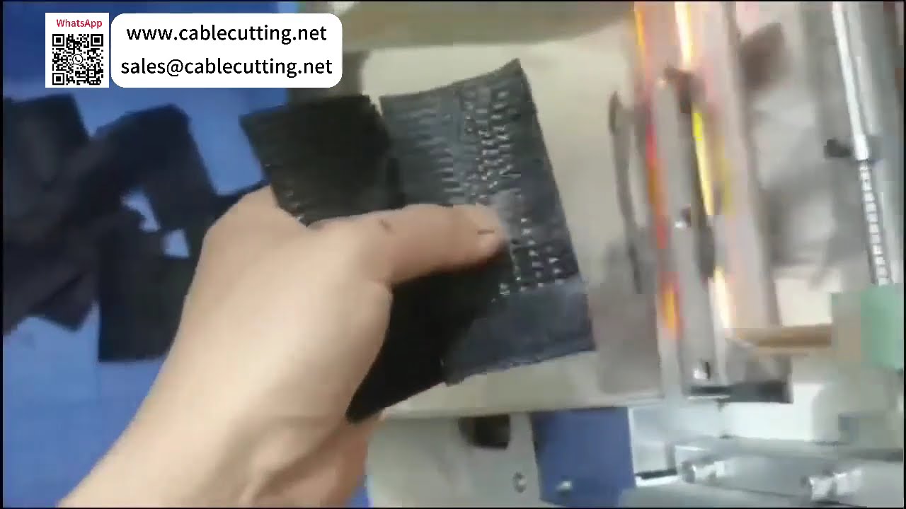 고효율 하네스 제조를 위한 가열 와이어 열관 절단기