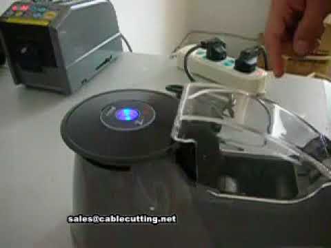 Adhesive tape cutting machine, tape dispenser cutting blades