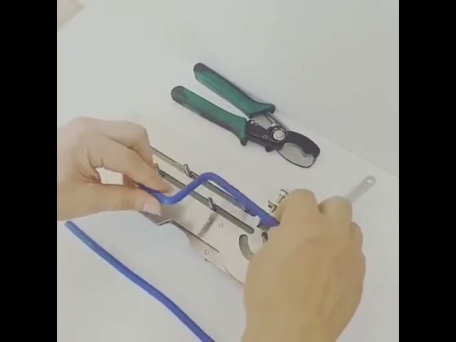 휴대용 와이어 케이블 벤딩 머신 | 구리/철선 수동 벤더