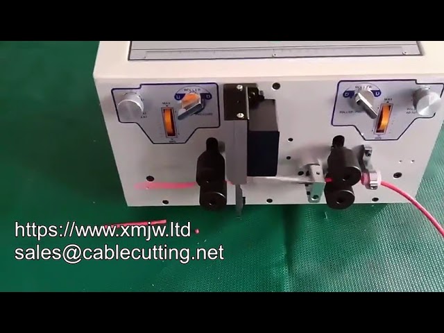 WPM 03e Cheaper Price Automatic Aluminium Wire Stripping Cutting Machine