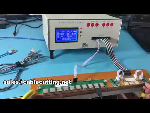 USB 케이블 검사기 WPM-8681 | 자동 와이어 하네스 테스트 장비