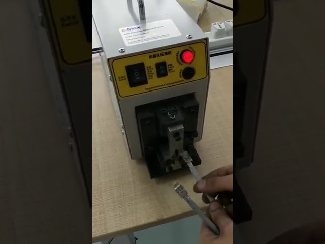 RJ45 커넥터 압착기 | 고속 이더넷 케이블 제작 장비