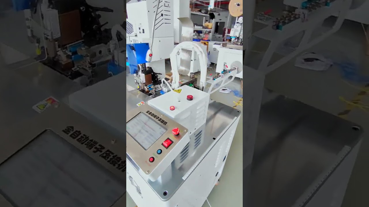 Hot Stripping and Terminal Crimping of Refrigeration Compressor Lead Wires #factory