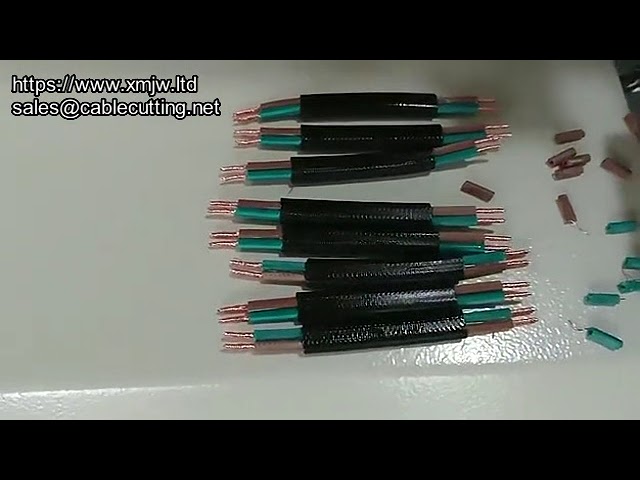 케이블 와이어 스트립 머신 | 자동 전선 피복 벗김 장비