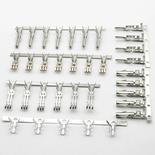 무땜납 금속 튜브 플러그 단자 5.08mm - 단자 커넥터